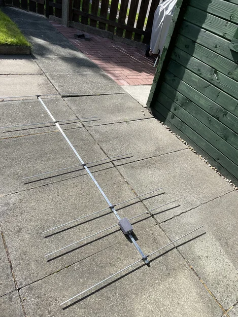 Bộ phận anten Yagi Uda di động (Portable Yagi Uda Antenna Parts) - Image 1