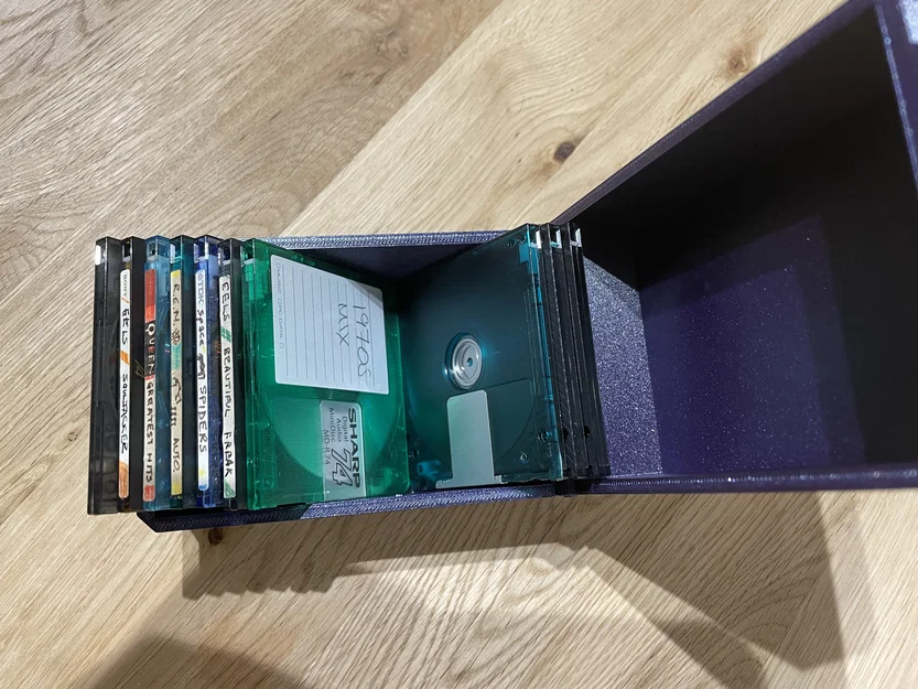 Hộp Lưu Trữ Mini Minidisc (Mini Minidisc Storage Box) - Image 2