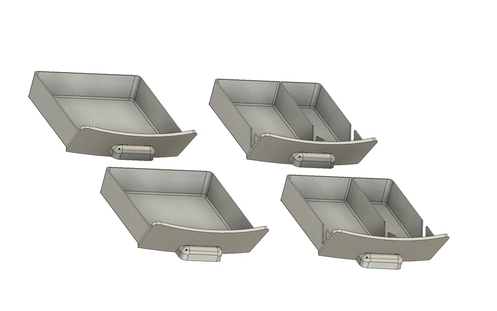 Khay chứa đồ cho xe Ford Fiesta - Phụ kiện in 3D tối ưu - Image 1