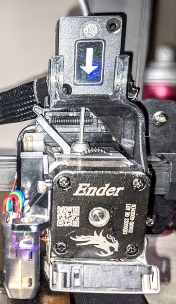 Giá gắn cảm biến hết filament cho Ender 3 S1 Pro (Filament Runout Sensor Mount) - Image 2