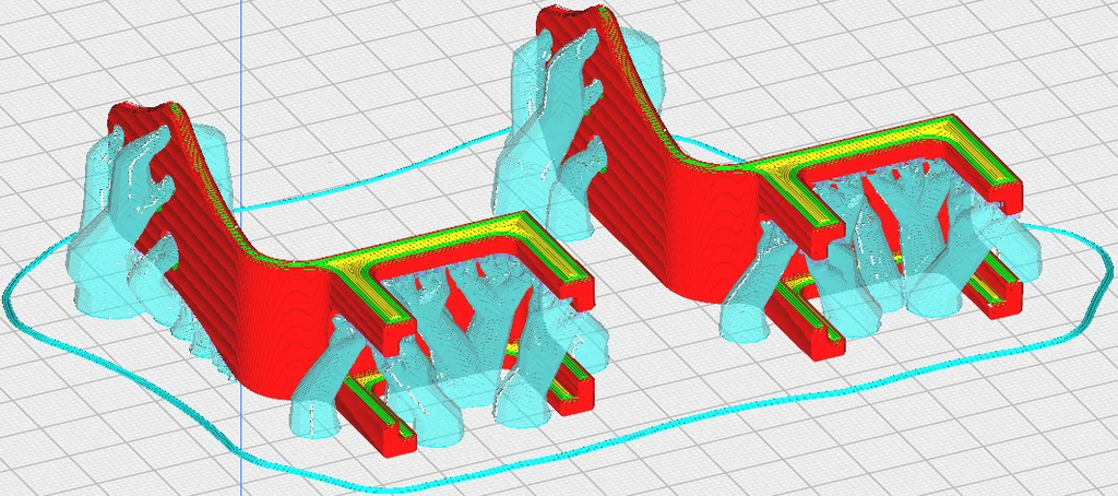 Giá gắn cảm biến hết filament cho Ender 3 S1 Pro (Filament Runout Sensor Mount) - Image 7