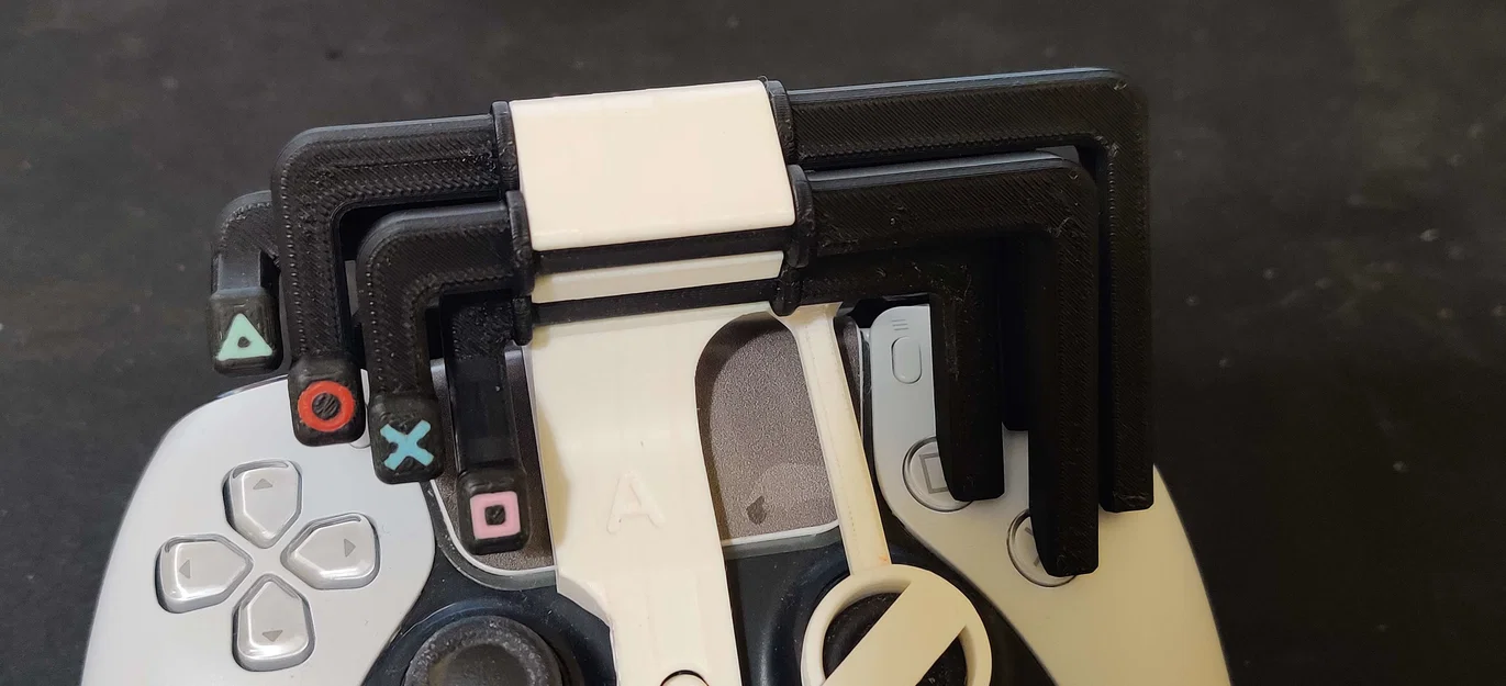 Bộ đẩy nút DualSense dùng một tay kèm icon - Image 1