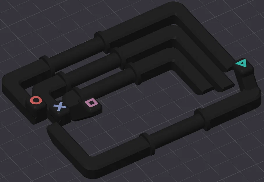 Bộ đẩy nút DualSense dùng một tay kèm icon - Image 4