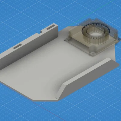 Lenovo Tiny Fan Shroud – Ống gió gắn quạt 4010 blower làm mát card 10G