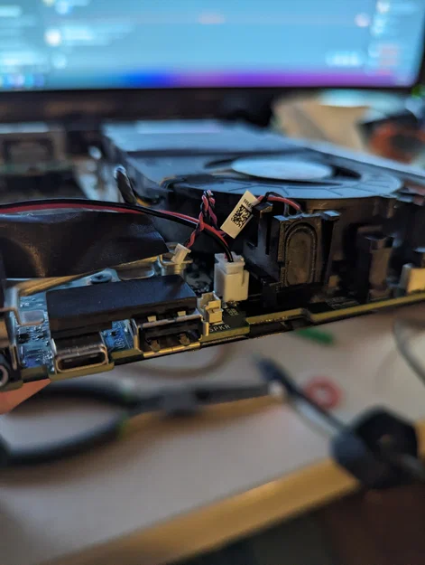 Lenovo Tiny Fan Shroud – Ống gió gắn quạt 4010 blower làm mát card 10G - Image 4