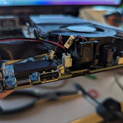 Lenovo Tiny Fan Shroud – Ống gió gắn quạt 4010 blower làm mát card 10G