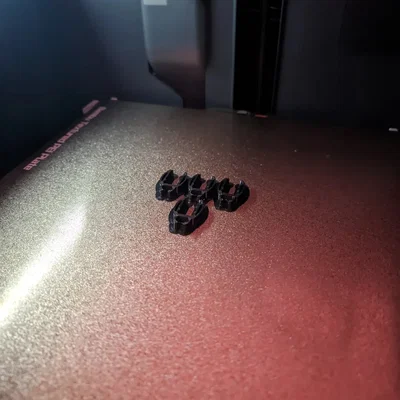 Kẹp giữ ống PTFE cho xích cáp máy in 3D Bambu Lab X1 P1