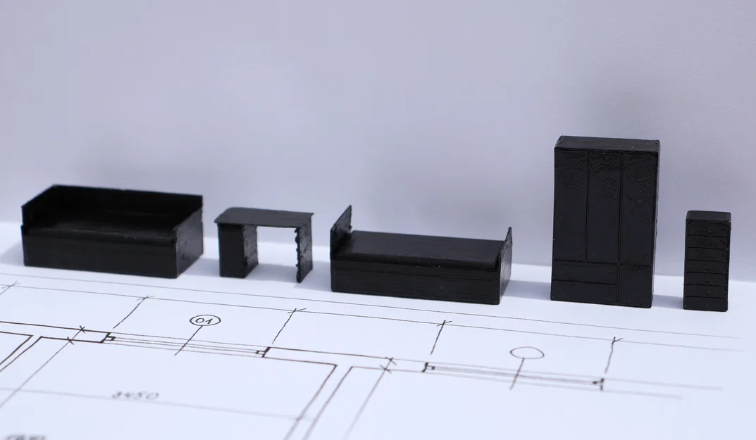 Nội thất thu nhỏ (mô hình tỉ lệ) - Image 1