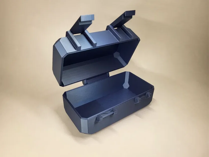 Hộp đựng đồ đa năng in 3D tiện lợi với bản lề tích hợp - Image 1