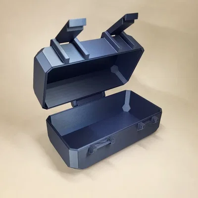 Hộp đựng đồ đa năng in 3D tiện lợi với bản lề tích hợp