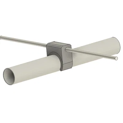 Kẹp (Clamps) cho VHF/UHF ANTENNA PVC BOOM