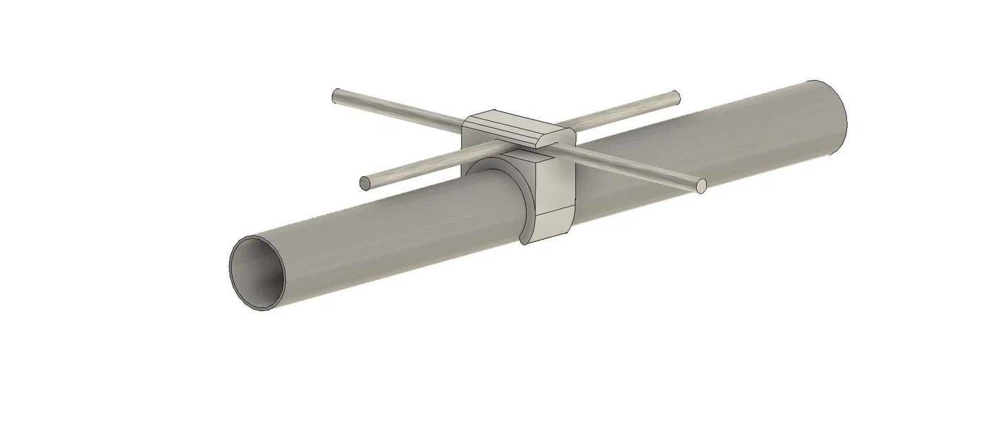 Kẹp (Clamps) cho VHF/UHF ANTENNA PVC BOOM - Image 5