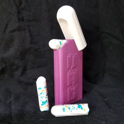 Hộp đựng băng vệ sinh Tampon phong cách máy lấy kẹo PEZ
