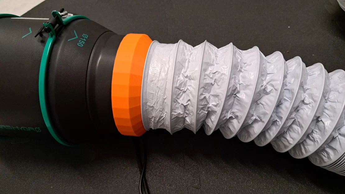 Bộ chuyển đổi ống dẫn khí 150mm sang 125mm cho quạt Mars Hydro - Image 2