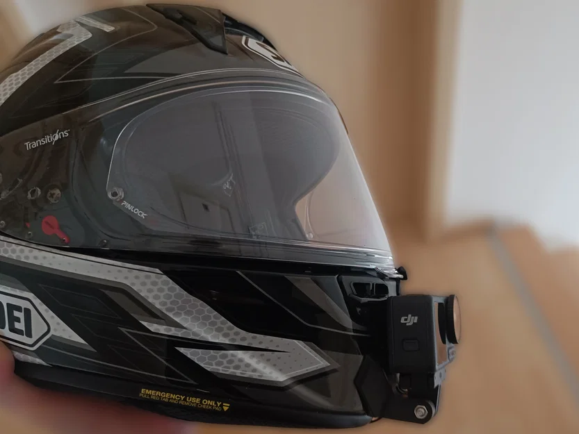 Ngàm gắn Action Cam cho mũ bảo hiểm Shoei X-SPR Pro - Image 1