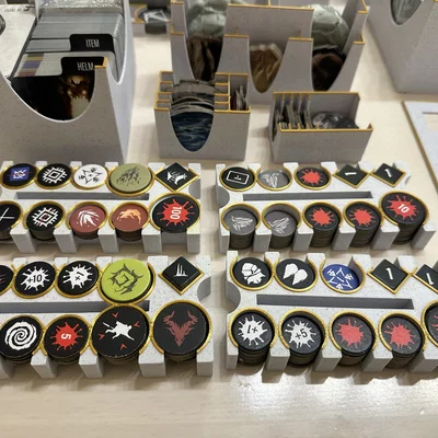 Primal: The Awakening - All-In Token Trays (Khay đựng token)