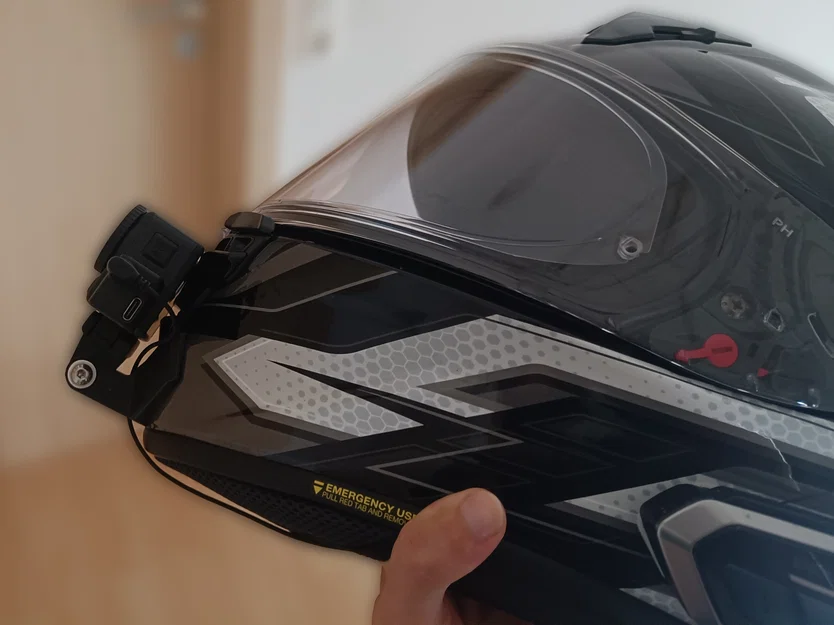 Ngàm gắn Action Cam cho mũ bảo hiểm Shoei X-SPR Pro - Image 2