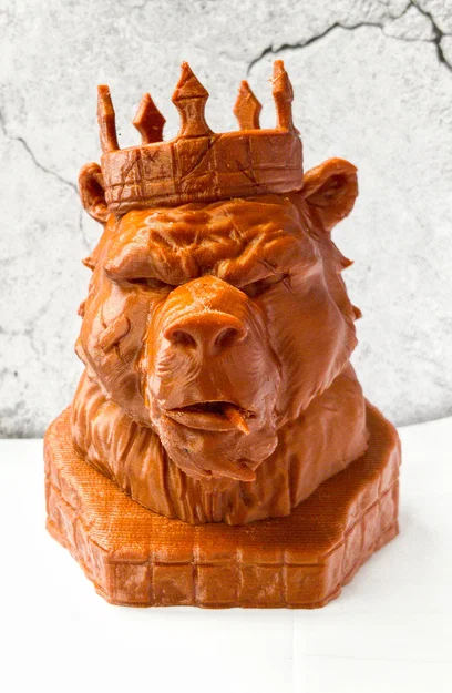 Mô hình 3D Bear the King - Vua gấu oai phong sắc sảo - Image 1