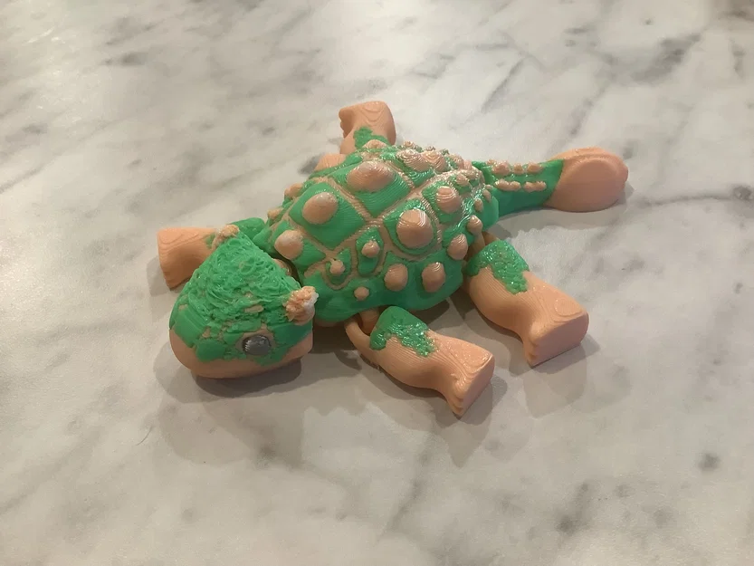 Mô hình khủng long Ankylosaurus con cử động linh hoạt in 3D - Image 2