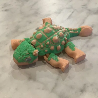 Mô hình khủng long Ankylosaurus con cử động linh hoạt in 3D