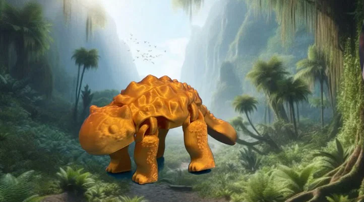 Mô hình khủng long Ankylosaurus con cử động linh hoạt in 3D - Image 6