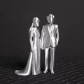 Tượng Cặp Đôi Thanh Lịch - Wedding Cake Topper hoặc Trang Trí - Thumbnail 1