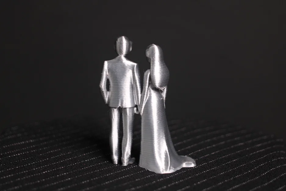 Tượng Cặp Đôi Thanh Lịch - Wedding Cake Topper hoặc Trang Trí - Image 2