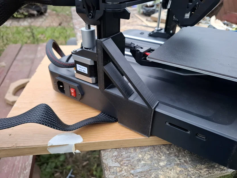 Creality Ender3 V3 SE – Ngàm giữ Z rail (không cần khoan/dán) - Image 4