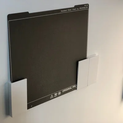 Giá treo tấm nền in 3D (Print Bed Holder) gọn gàng trên tường
