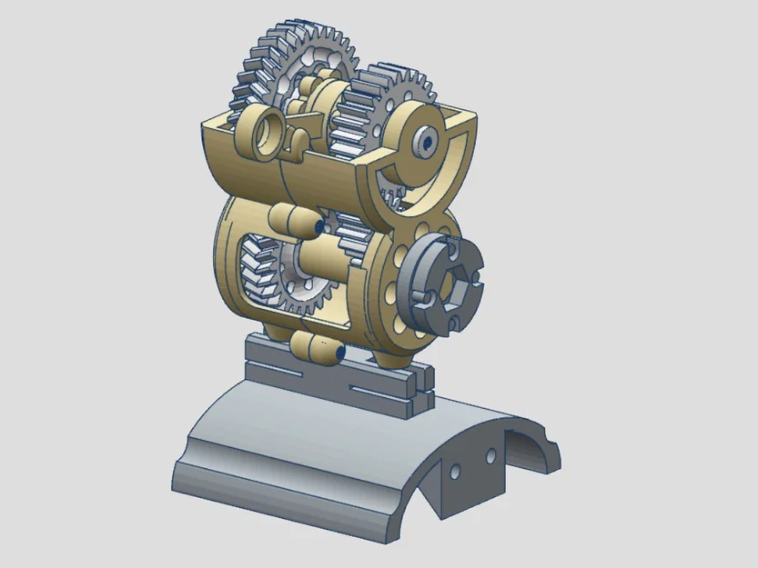 Hộp số (Gearbox) cho “V90 Pushrod OHV Engine” - Image 2
