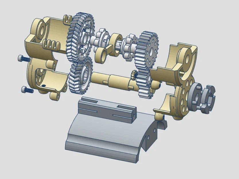 Hộp số (Gearbox) cho “V90 Pushrod OHV Engine” - Image 3