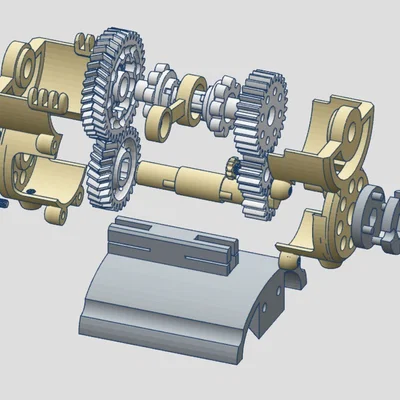 Hộp số (Gearbox) cho “V90 Pushrod OHV Engine”