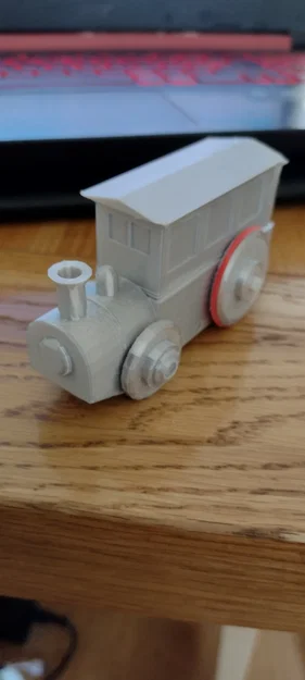 Tàu điện Ikea/Brio in 3D cho đường ray gỗ - Image 1