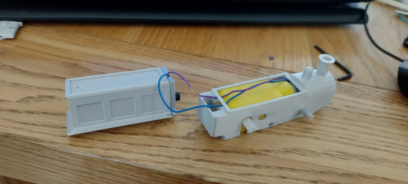 Tàu điện Ikea/Brio in 3D cho đường ray gỗ - Image 37