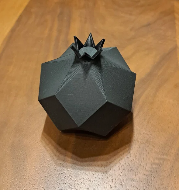 Mô hình trang trí quả lựu trừu tượng (Abstract Pomegranate) in 3D - Image 2