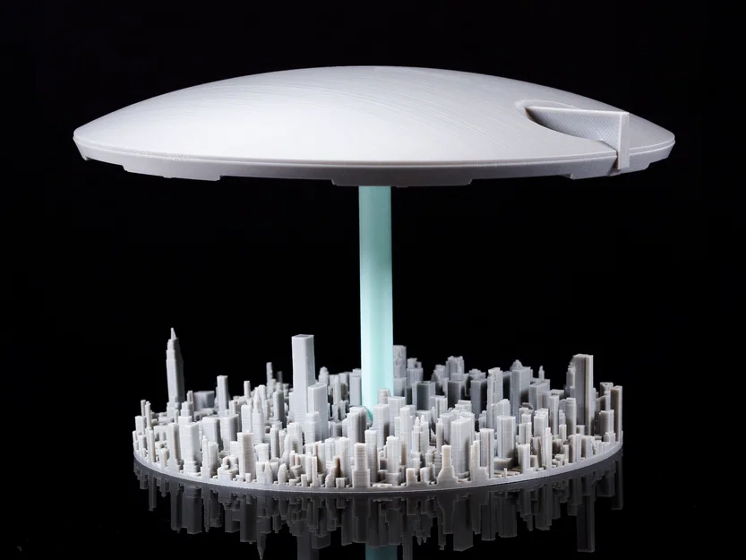 Independence Day - Alien City Destroyer (Tàu ngoài hành tinh hủy diệt thành phố) - Image 1