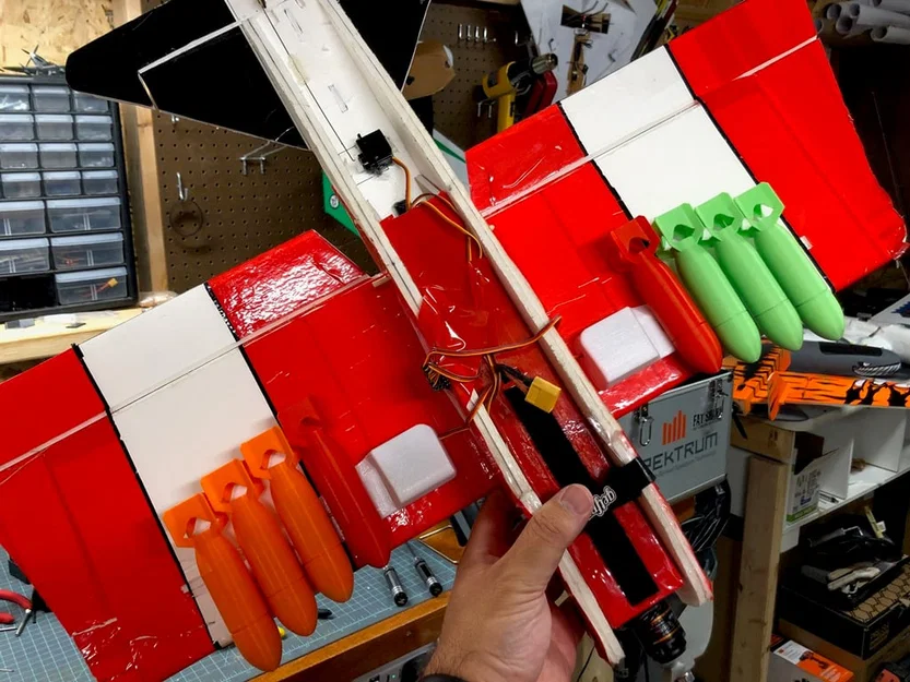 Easy RC Bomb Drop – Bộ thả bom RC dễ lắp - Image 3