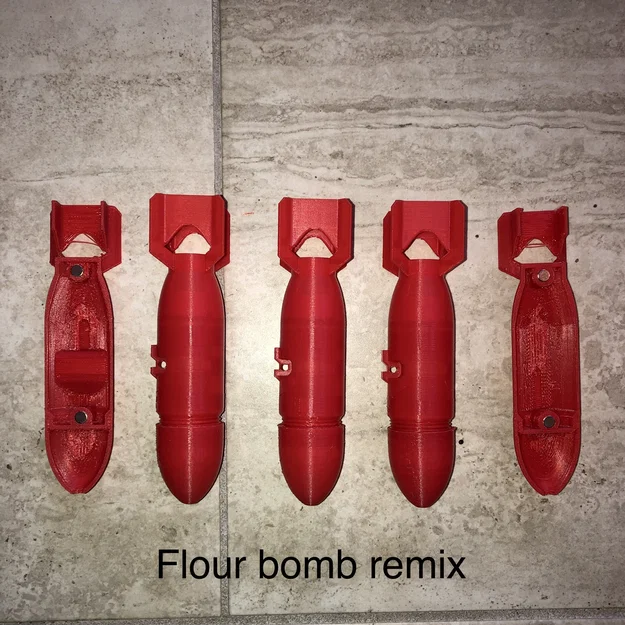 Bom bột cho máy bay RC (RC plane flour bomb) - Image 1