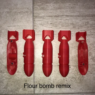 Bom bột cho máy bay RC (RC plane flour bomb)