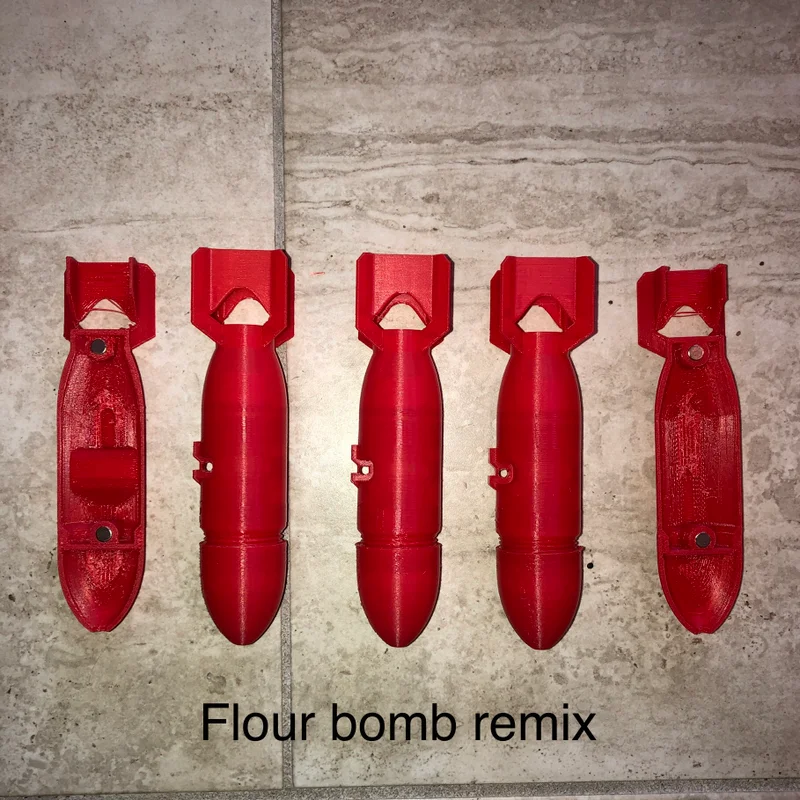 Bom bột cho máy bay RC (RC plane flour bomb)
