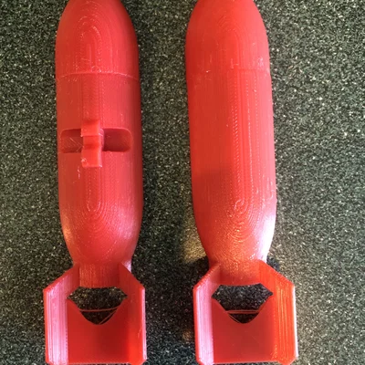 Bom bột cho máy bay RC (RC plane flour bomb)