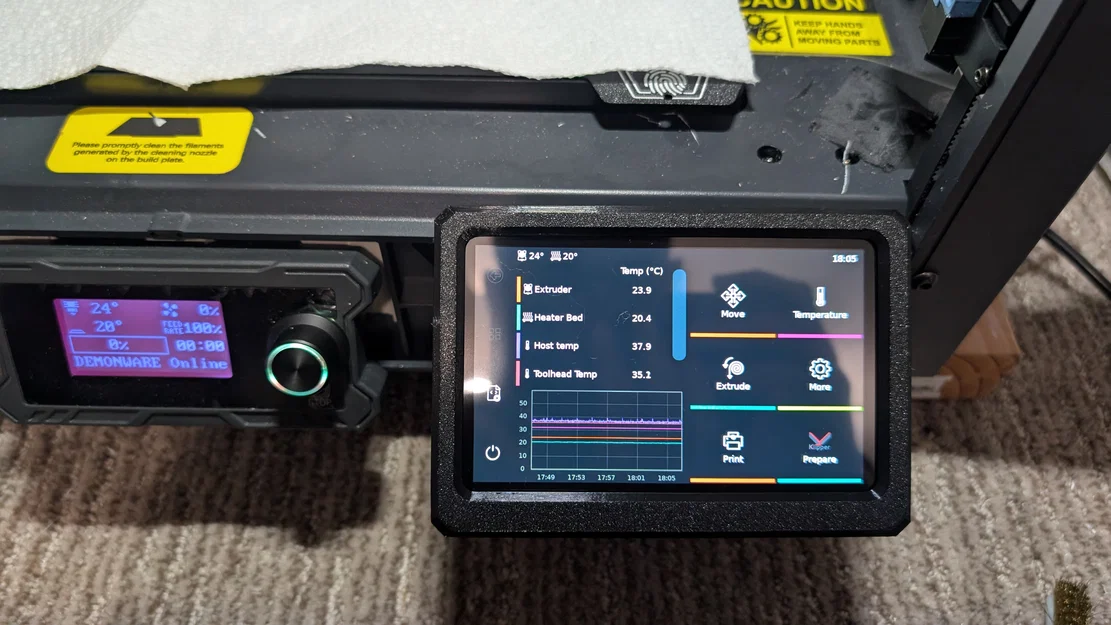 Giá đỡ màn hình nghiêng Sovol SV08 BTT HDMI5 v1.2 - Image 1