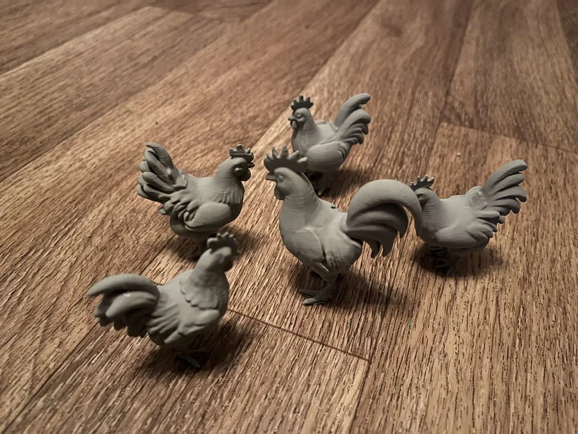 Slepičky a kohout (Gà mái & gà trống) - Image 6