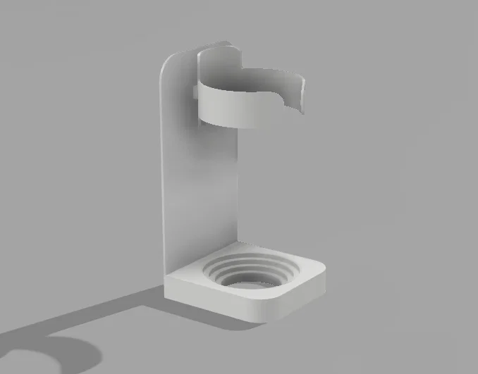 Giá treo bàn chải điện gắn tường in 3D tiện lợi - Image 2