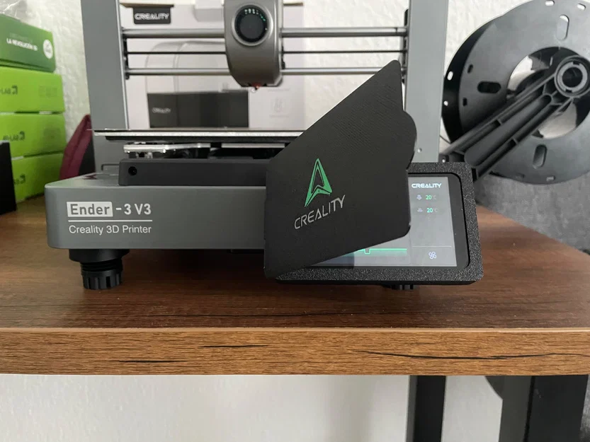 Nắp bảo vệ màn hình Creality Ender-3 V3 - Phụ kiện in 3D hữu ích - Image 1