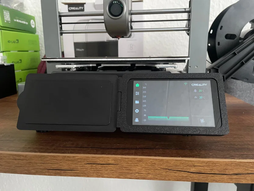 Nắp bảo vệ màn hình Creality Ender-3 V3 - Phụ kiện in 3D hữu ích - Image 3