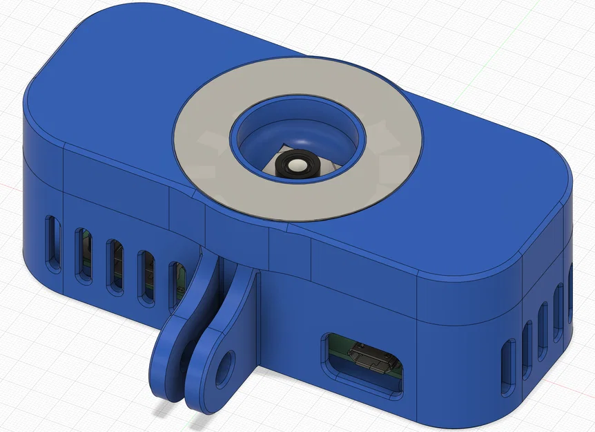 Rasberry Pi Zero - Face Camera (Vỏ in 3D cho Pi Zero 2 + Camera Module v3) - Image 2