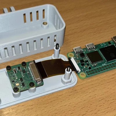 Vỏ hộp bảo vệ Raspberry Pi Zero tích hợp Camera module tiện lợi