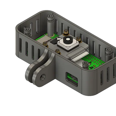 Vỏ hộp bảo vệ Raspberry Pi Zero tích hợp Camera module tiện lợi