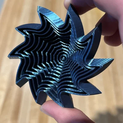 Fidget Telescoping Dạng Xoáy Cyclone